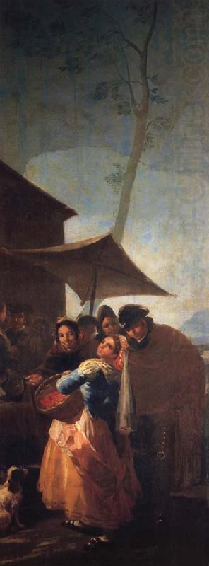 Haw Seller, Francisco Goya